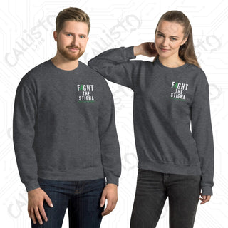 Fight The Stigma Mental Health Awareness Unisex Sweatshirt