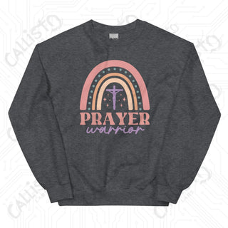 Women’s Livin on a Prayer Sweatshirt - Dark Heather / S