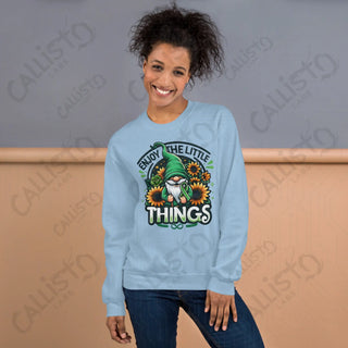 Women's Enjoy The Little Things Gnome Sweatshirt