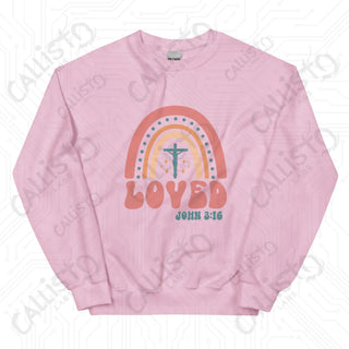 Christian Unisex Sweatshirt - Light Pink / S