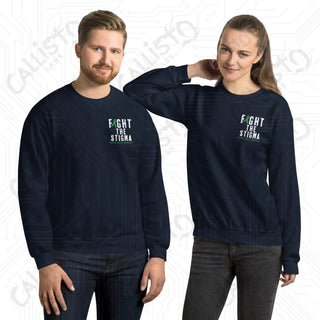 Fight The Stigma Mental Health Awareness Unisex Sweatshirt