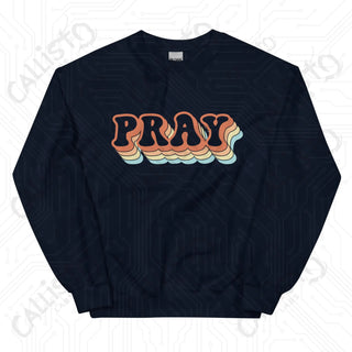 Women’s PRAY Sweatshirt - Navy / S