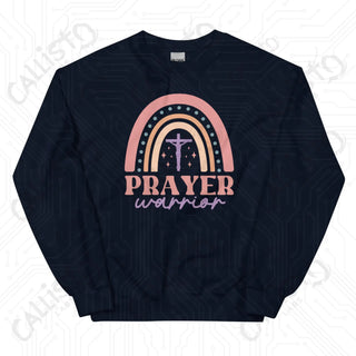 Women’s Livin on a Prayer Sweatshirt - Navy / S