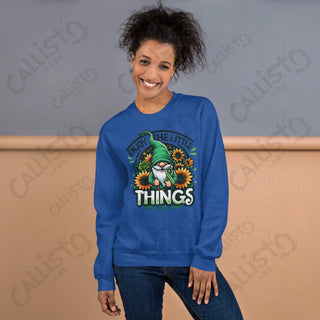 Women's Enjoy The Little Things Gnome Sweatshirt