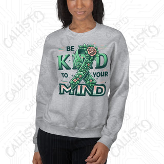 Women’s Be Kind to Your Mind Sweatshirt - Sport Grey / S