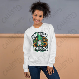 Women's Enjoy The Little Things Gnome Sweatshirt