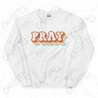 Women’s PRAY Sweatshirt - White / S