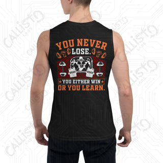 Men's Win or Learn Muscle Shirt