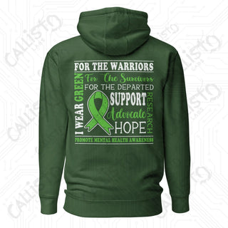 Fight The Stigma Mental Health Awareness Warriors Unisex Hoodie