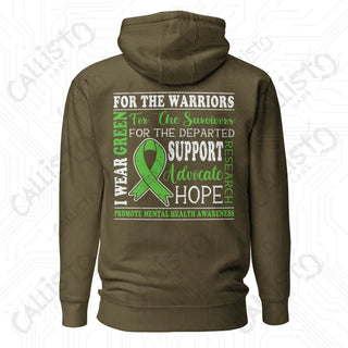 Fight The Stigma Mental Health Awareness Warriors Unisex Hoodie