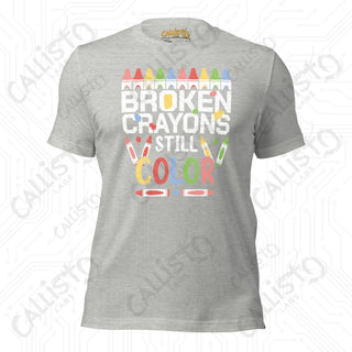 Men's Broken Crayons Still Color Mental Health T-shirt