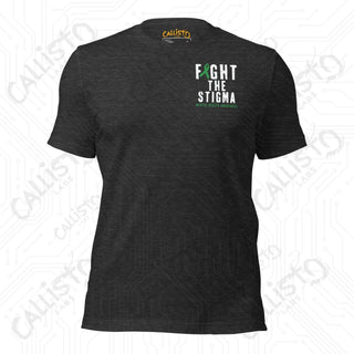 Men's Fight the Stigma Mental Health Awareness T-shirt