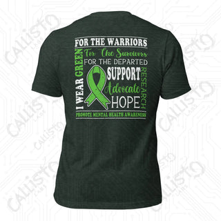 Men's Fight The Stigma Mental Health Awareness T-shirt