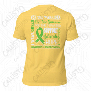 Men's Fight The Stigma Mental Health Awareness T-shirt