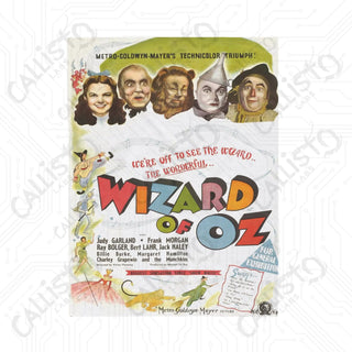 Wizard of Oz Velveteen Plush Blanket - Cozy and Whimsical Home Décor Accent - 30’ × 40’