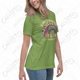 Women’s Be Kind to Your Mind Mental Health Relaxed T-Shirt