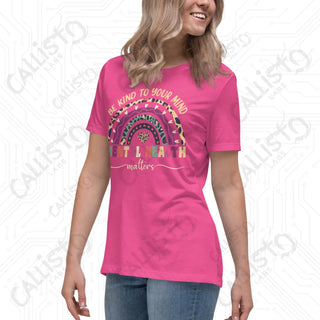 Women’s Be Kind to Your Mind Mental Health Relaxed T-Shirt