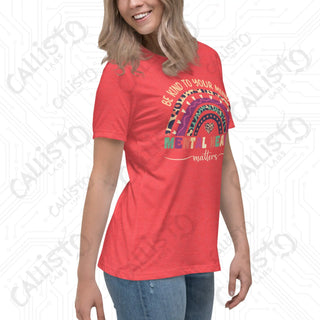 Women’s Be Kind to Your Mind Mental Health Relaxed T-Shirt