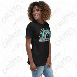 Women’s End the Stigma Mental Health Relaxed T-Shirt