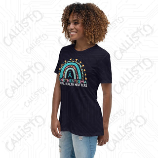 Women’s End the Stigma Mental Health Relaxed T-Shirt