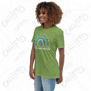 Women’s End the Stigma Mental Health Relaxed T-Shirt