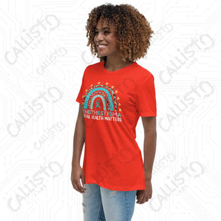 Women’s End the Stigma Mental Health Relaxed T-Shirt