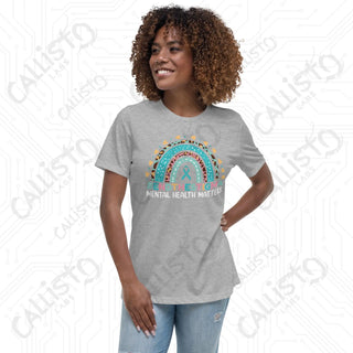 Women’s End the Stigma Mental Health Relaxed T-Shirt - Athletic Heather / S