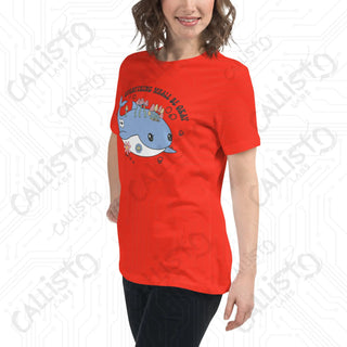 Women’s Everything Whale Be OK Relaxed T-Shirt