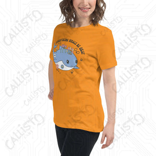 Women’s Everything Whale Be OK Relaxed T-Shirt