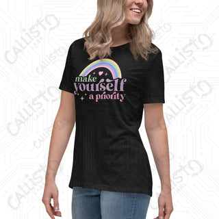 Women’s Make Yourself a Priority Relaxed T-Shirt