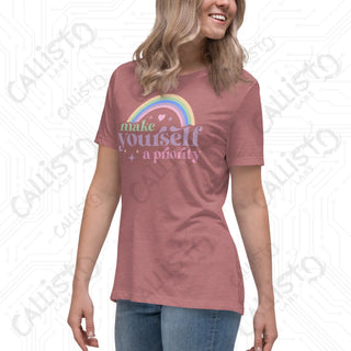 Women’s Make Yourself a Priority Relaxed T-Shirt