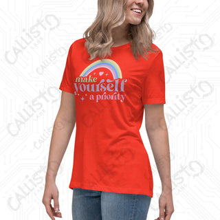 Women’s Make Yourself a Priority Relaxed T-Shirt