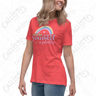 Women’s Make Yourself a Priority Relaxed T-Shirt