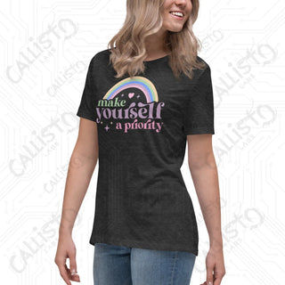 Women’s Make Yourself a Priority Relaxed T-Shirt