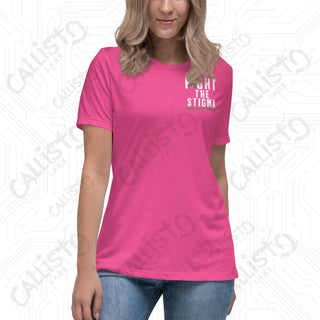 Women’s No One Fights Alone Mental Health Awareness Relaxed T-Shirt