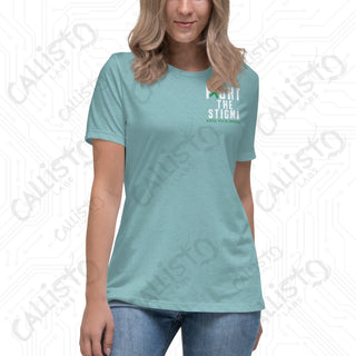 Women’s No One Fights Alone Mental Health Awareness Relaxed T-Shirt