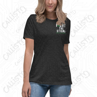 Women’s No One Fights Alone Mental Health Awareness Relaxed T-Shirt