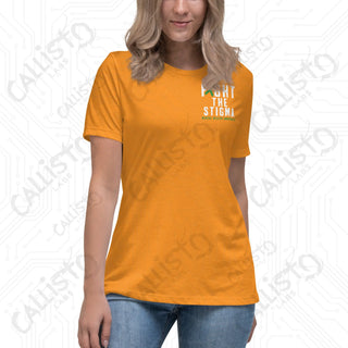 Women’s No One Fights Alone Mental Health Awareness Relaxed T-Shirt