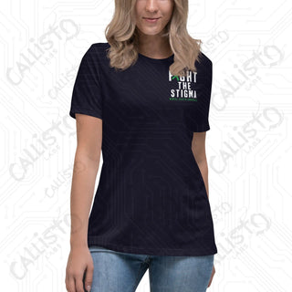 Women’s No One Fights Alone Mental Health Awareness Relaxed T-Shirt