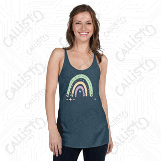 Women’s Your Feelings Are Valid Racerback Tank - Indigo / XS