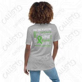 Women's Fight The Stigma Mental Health Awareness Relaxed T-Shirt