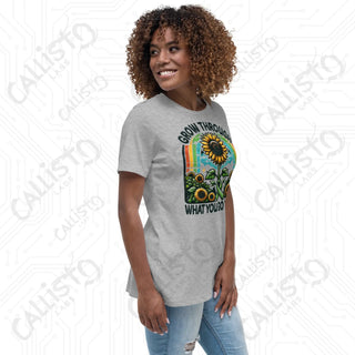 Women's Grow Through What You Go Through Relaxed T-Shirt