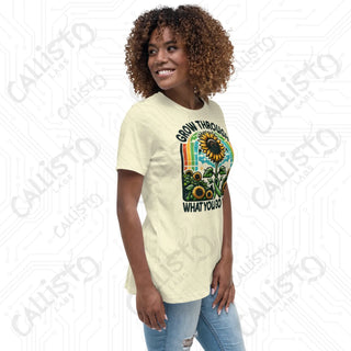 Women's Grow Through What You Go Through Relaxed T-Shirt