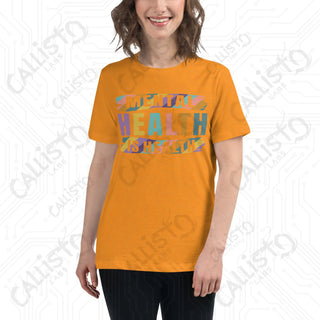 Women’s Mental Health is Health Relaxed T-Shirt - Heather Marmalade / S