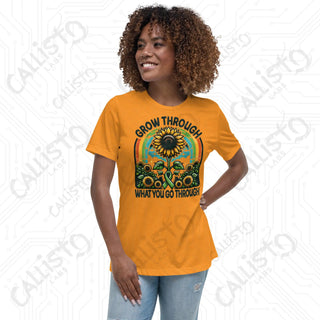 Women's Grow Through What You Go Through Relaxed T-Shirt