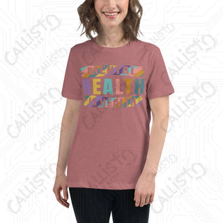 Women’s Mental Health is Health Relaxed T-Shirt - Heather Mauve / S