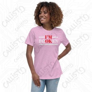 Women's I'm OK, I'm BrOKen Relaxed T-Shirt