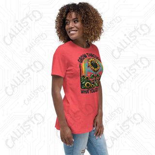 Women's Grow Through What You Go Through Relaxed T-Shirt