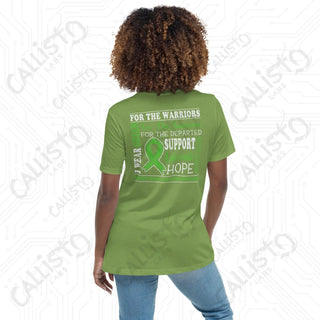 Women's Fight The Stigma Mental Health Awareness Relaxed T-Shirt