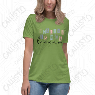 Women's Healing is Not Linear Relaxed T-Shirt